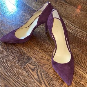 Like new Purple Michael Kors pumps size 10